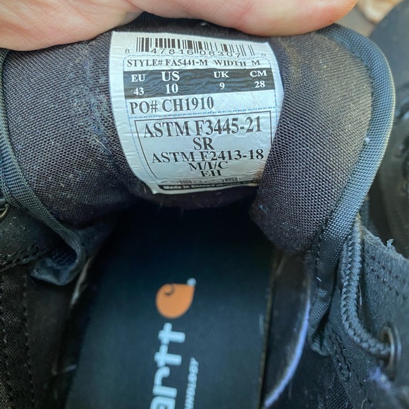 Carhartt Men's Force 5-inch Lightweight Sneaker Boot Nano Comp Toe - Picture 6 of 6